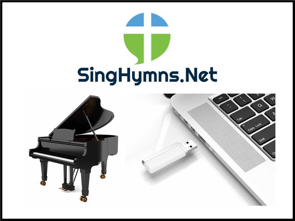 Hymns Piano Loaded on USB Thumb Drive